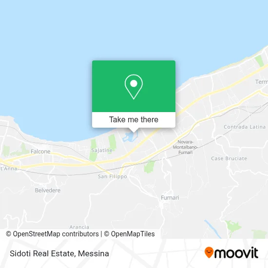 Sidoti Real Estate map