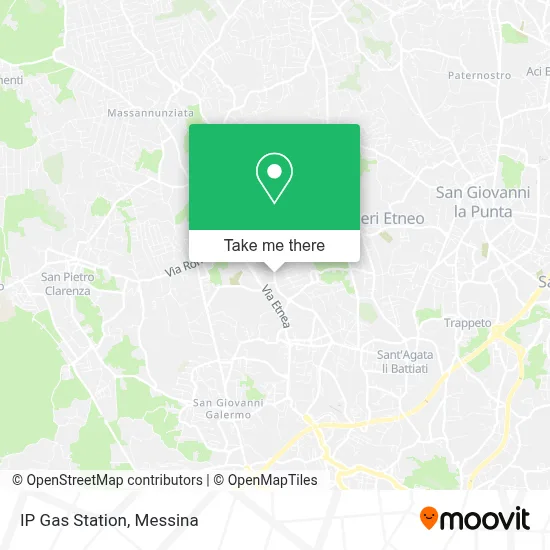 IP Gas Station map