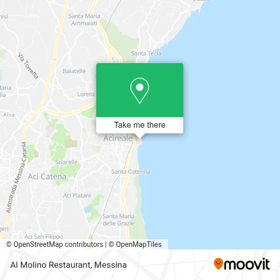 Al Molino Restaurant map