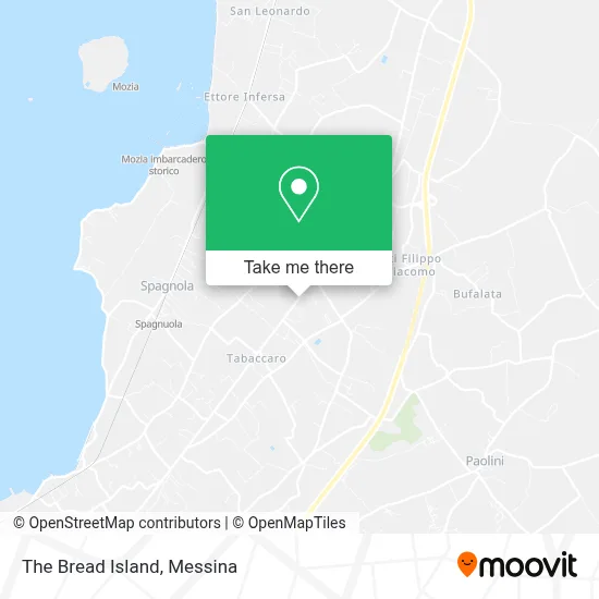 The Bread Island map