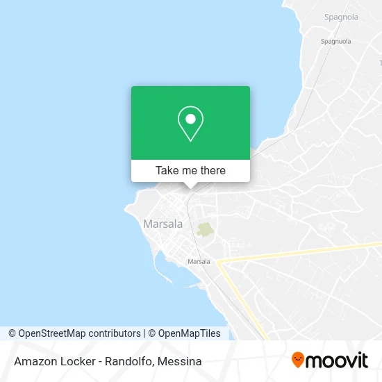 Amazon Locker - Randolfo map