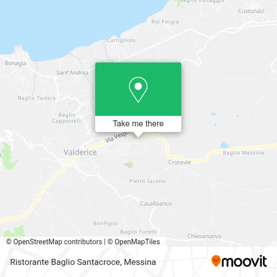 Ristorante Baglio Santacroce map