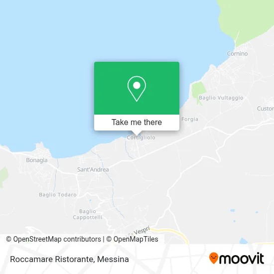 Roccamare Ristorante map