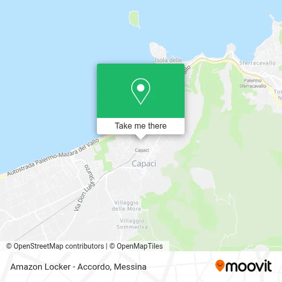 Amazon Locker - Accordo map