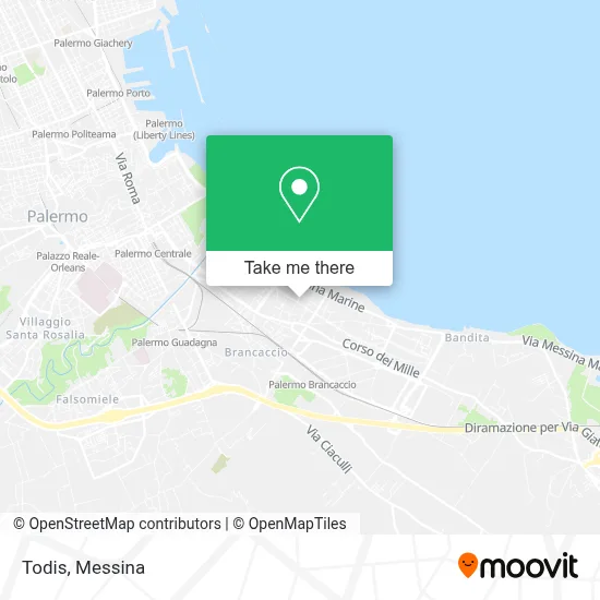 Todis map
