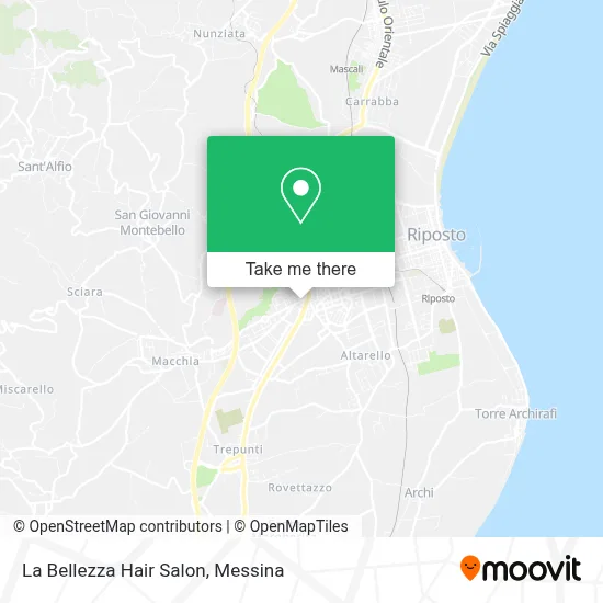 La Bellezza Hair Salon map