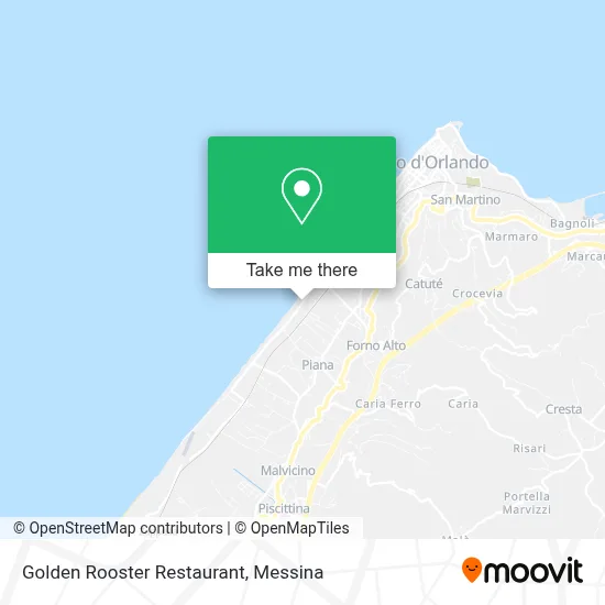 Golden Rooster Restaurant map