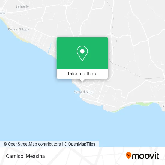 Carnico map