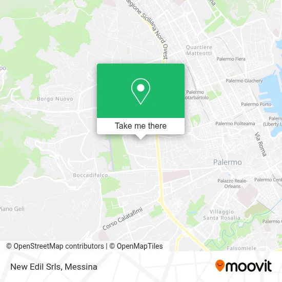 New Edil Srls map