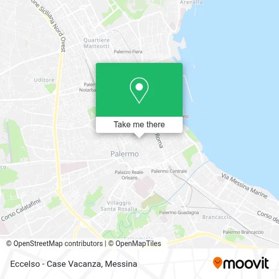 Eccelso - Case Vacanza map