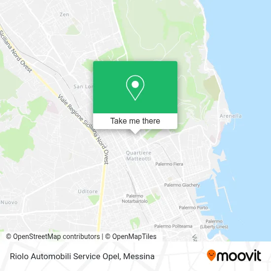 Riolo Automobili Service Opel map