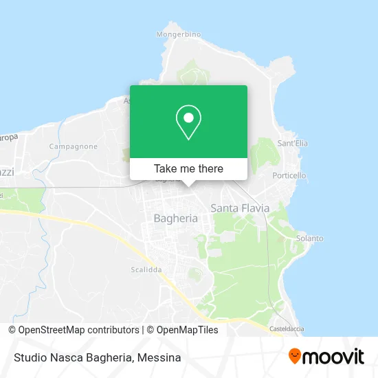 Studio Nasca Bagheria map