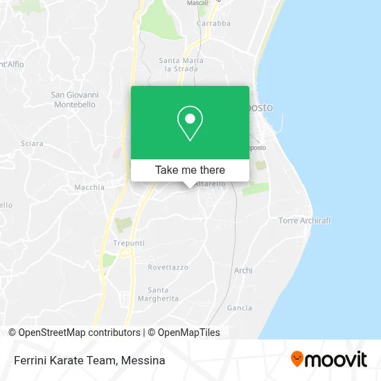 Ferrini Karate Team map