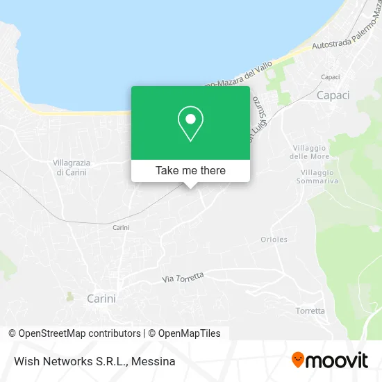 Wish Networks S.R.L. map
