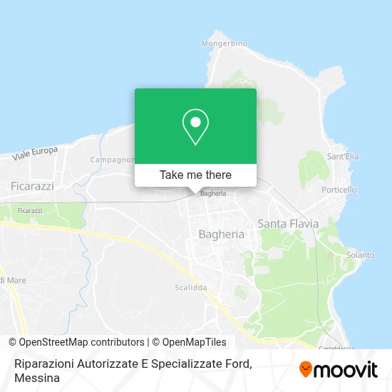 Riparazioni Autorizzate E Specializzate Ford map