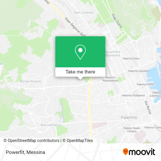 Powerfit map