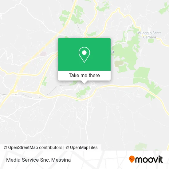 Media Service Snc map