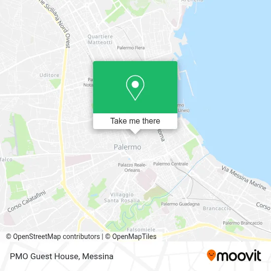 PMO Guest House map