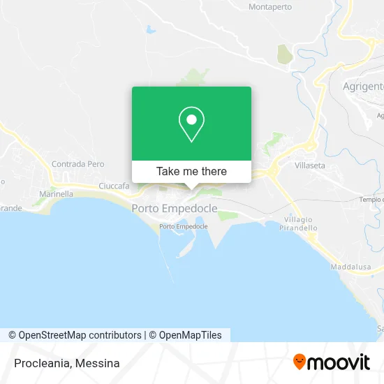 Procleania map