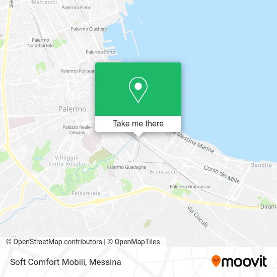 Soft Comfort Mobili map