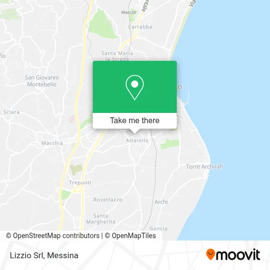 Lizzio Srl map