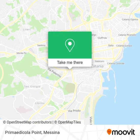 Primaedicola Point map