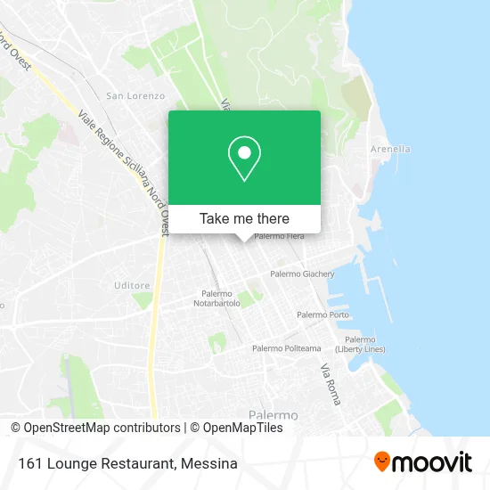 161 Lounge Restaurant map