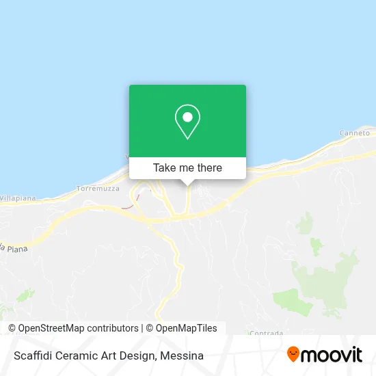 Scaffidi Ceramic Art Design map