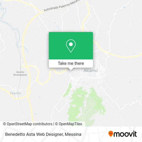 Benedetto Asta Web Designer map