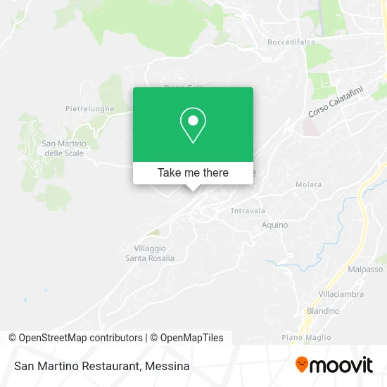 San Martino Restaurant map