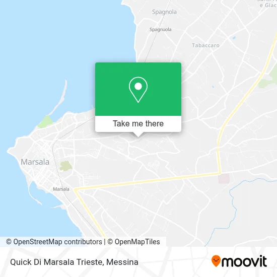 Quick Di Marsala Trieste map
