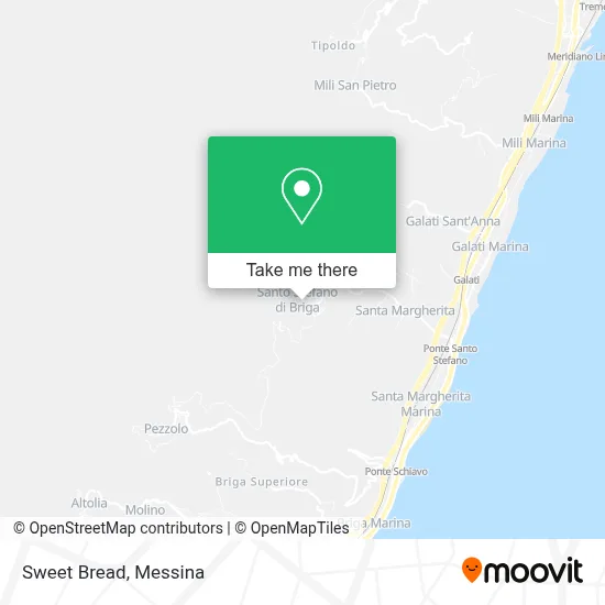 Sweet Bread map