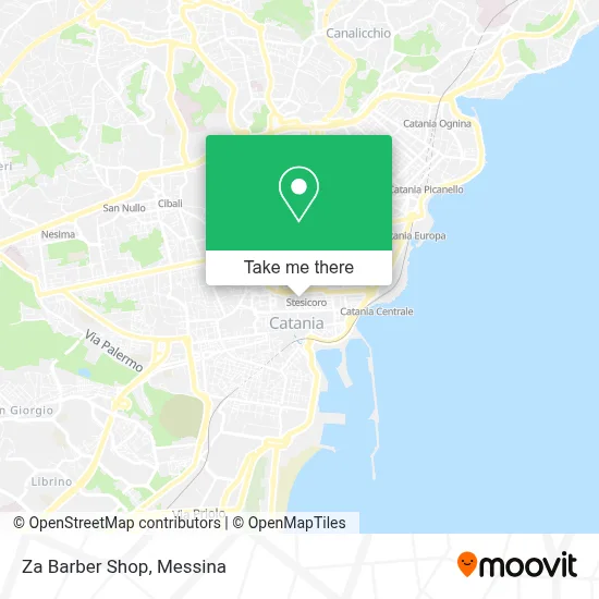 Za Barber Shop map