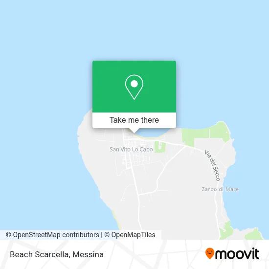 Beach Scarcella map