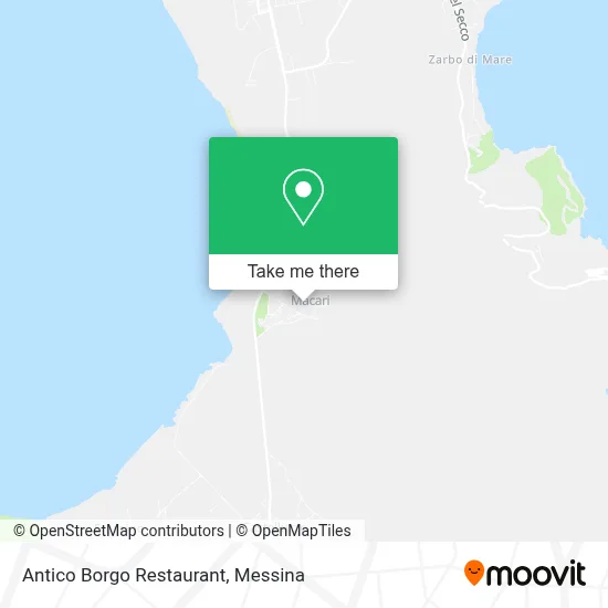Antico Borgo Restaurant map
