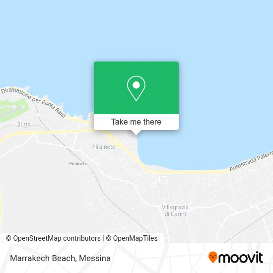 Marrakech Beach map