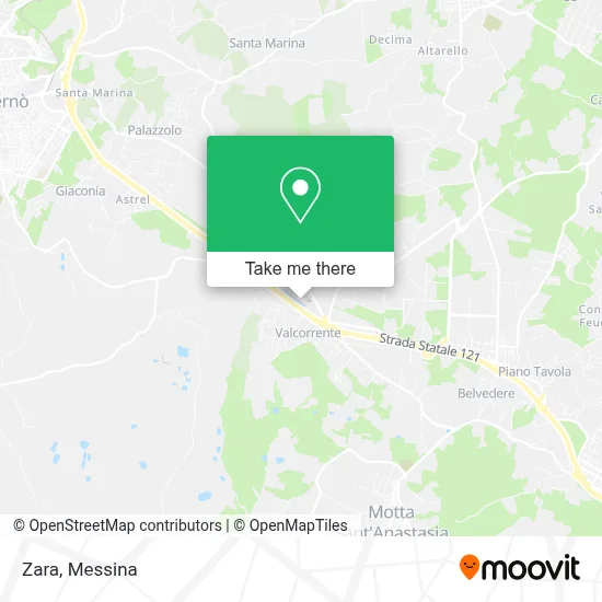 Zara map