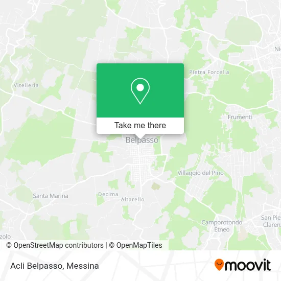 Acli Belpasso map