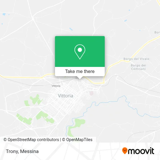 Trony map