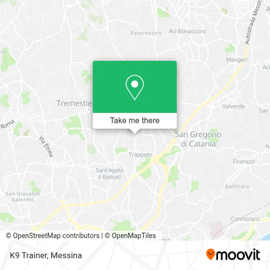 K9 Trainer map
