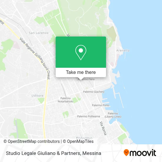 Studio Legale Giuliano & Partners map