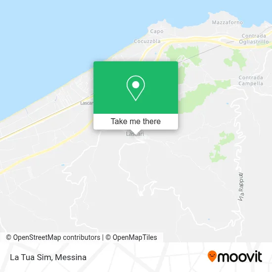 La Tua Sim map