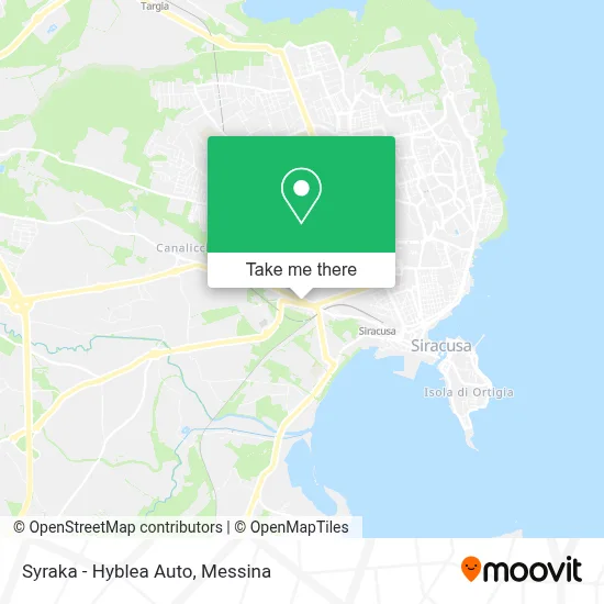 Syraka - Hyblea Auto map