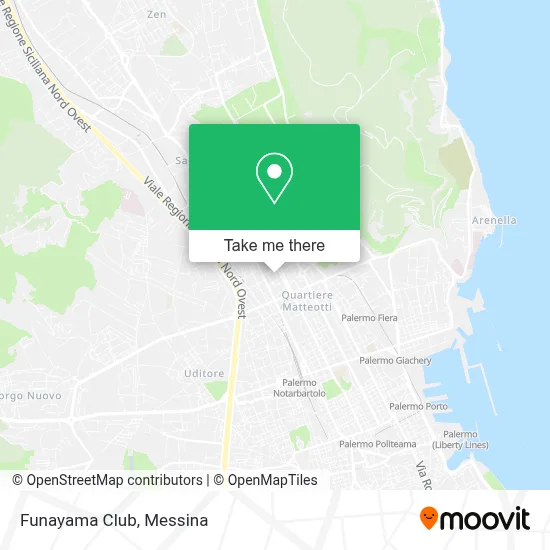 Funayama Club map