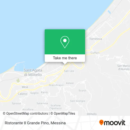 Ristorante Il Grande Pino map