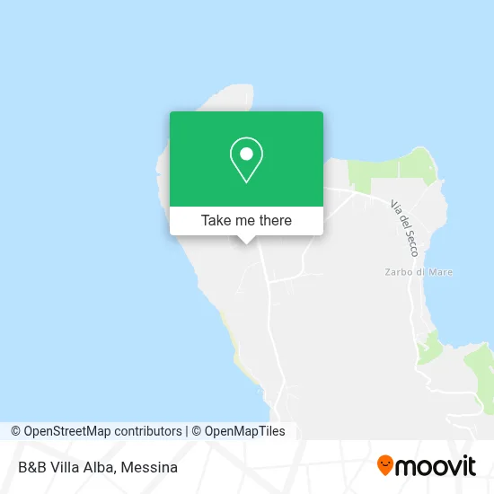 B&B Villa Alba map