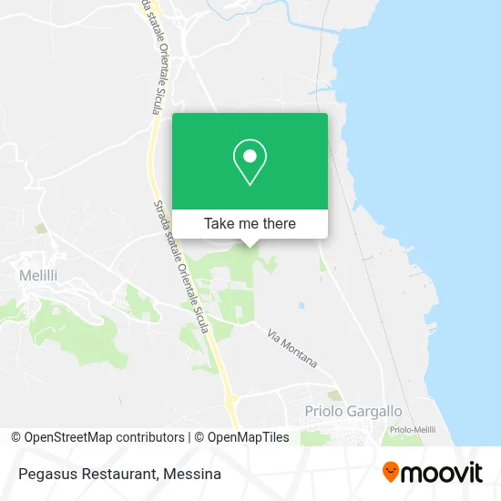 Pegasus Restaurant map