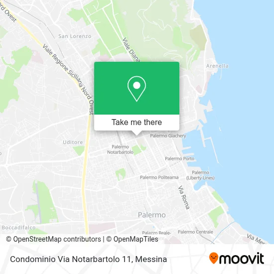 Condominio Via Notarbartolo 11 map