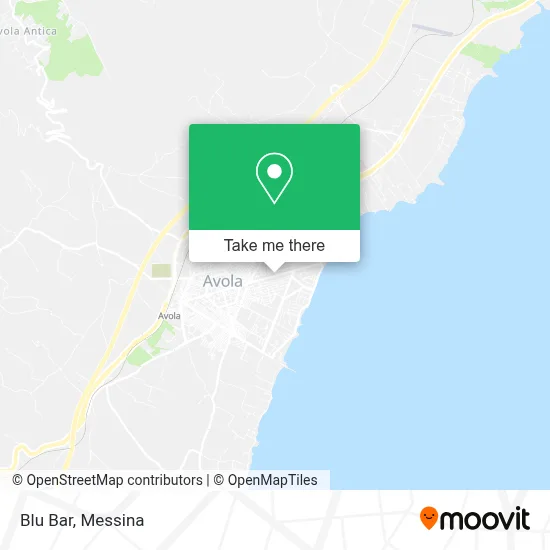 Blu Bar map