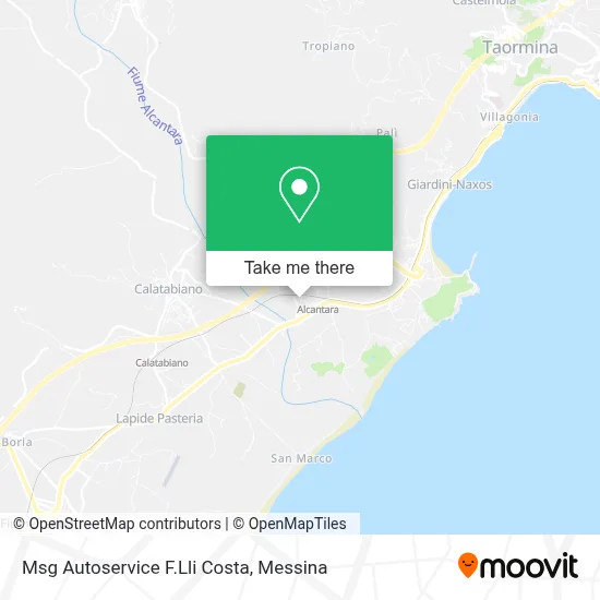 Msg Autoservice F.Lli Costa map